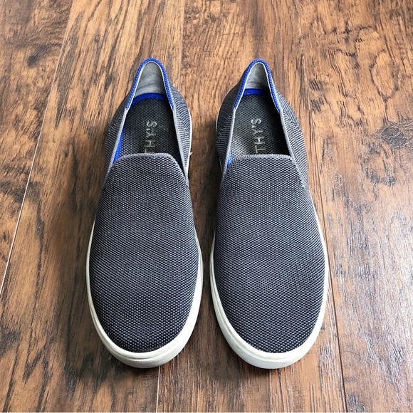 Rothy’s • The Original Slip On Sneaker retired color Steel Gray discontinued - Picture 4 of 16
